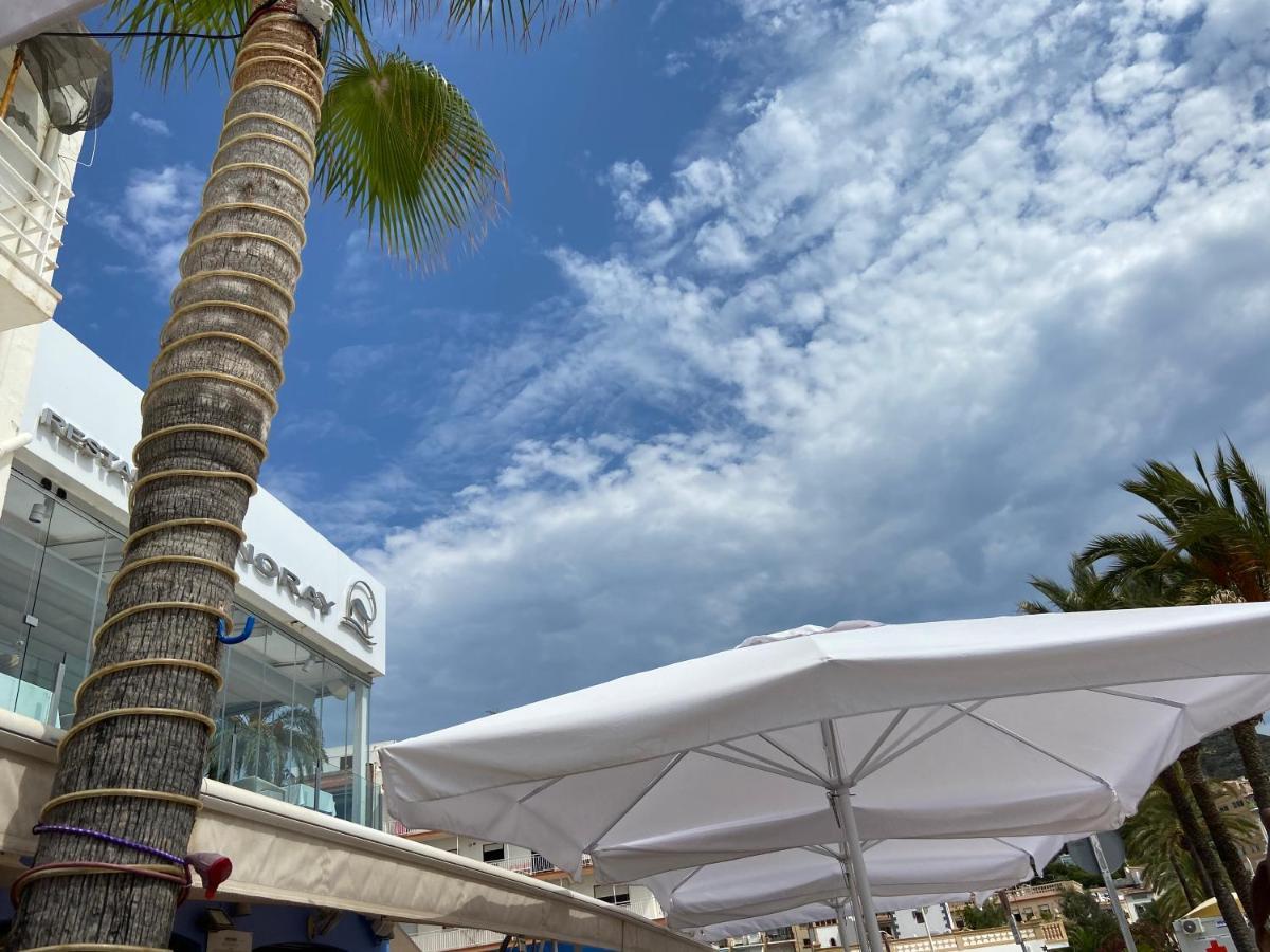 Javea Au Port Vue Mer Devant La Plage Grand Appartement Terrasse Clim Et Wifi Zewnętrze zdjęcie