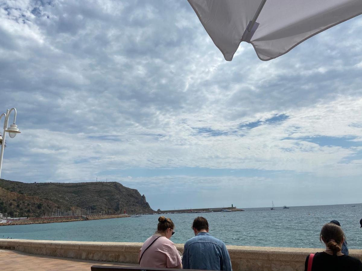 Javea Au Port Vue Mer Devant La Plage Grand Appartement Terrasse Clim Et Wifi Zewnętrze zdjęcie